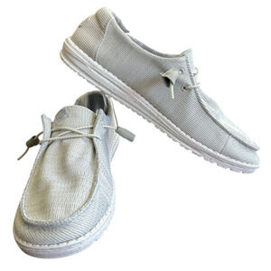 Hey Dude Wendy Womens Shoes 10 Gray  Slip Ons 40414-030